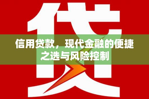 邹城信用贷款，现代金融的便捷之选与风险控制