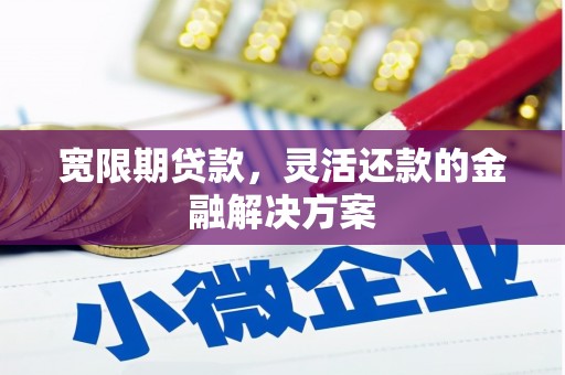 邹城宽限期贷款，灵活还款的金融解决方案