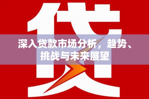 邹城深入贷款市场分析，趋势、挑战与未来展望