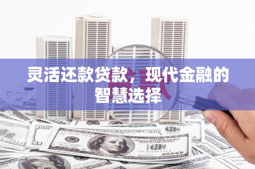 邹城灵活还款贷款，现代金融的智慧选择