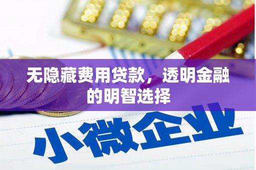 邹城无隐藏费用贷款，透明金融的明智选择