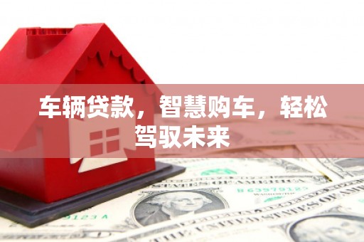 邹城车辆贷款，智慧购车，轻松驾驭未来