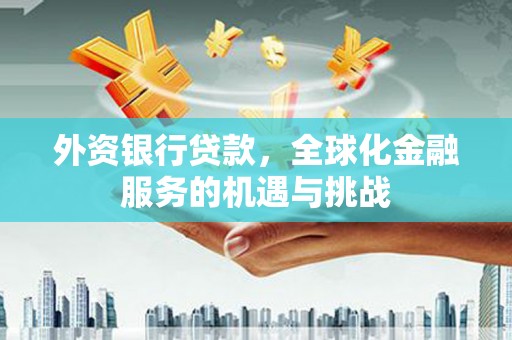 邹城外资银行贷款，全球化金融服务的机遇与挑战